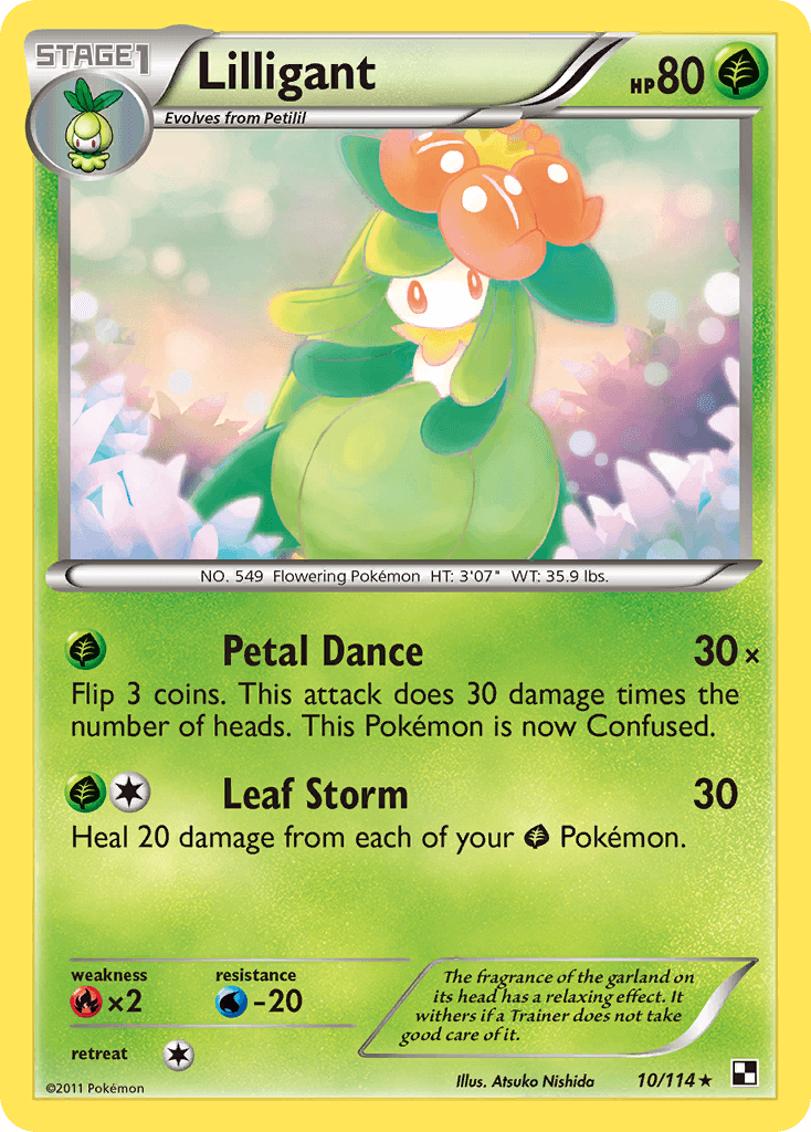 Lilligant Black & White