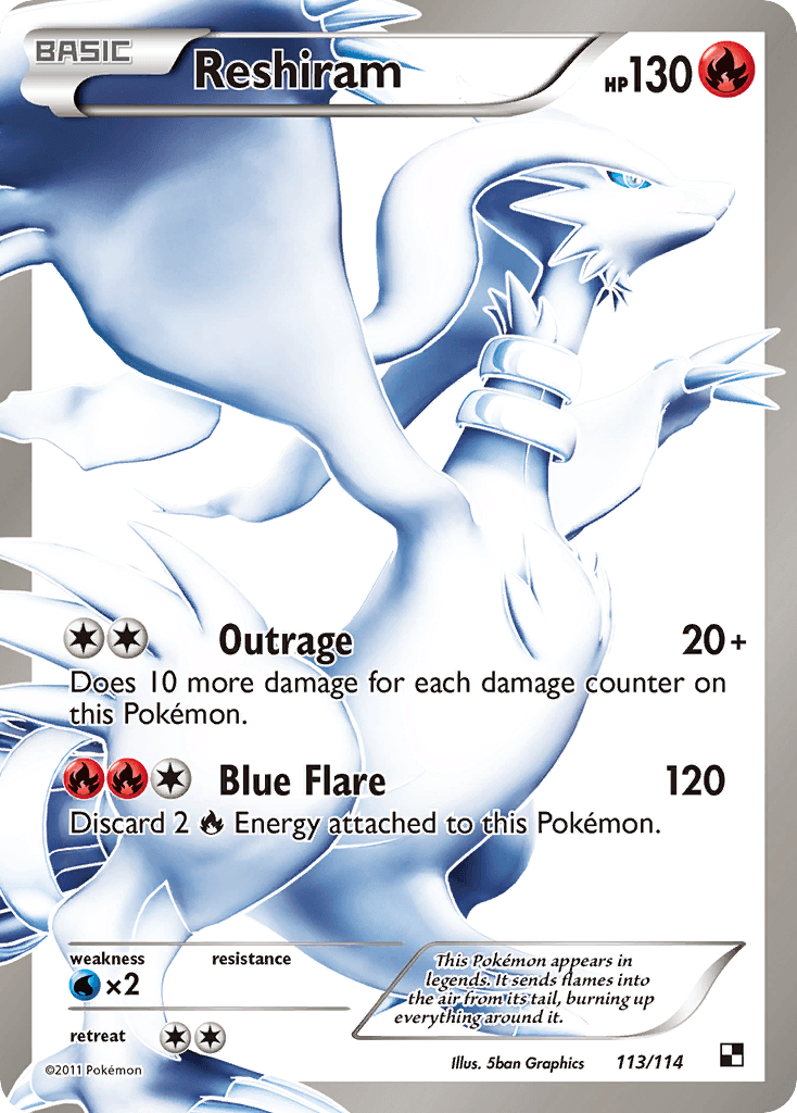 Reshiram Black & White