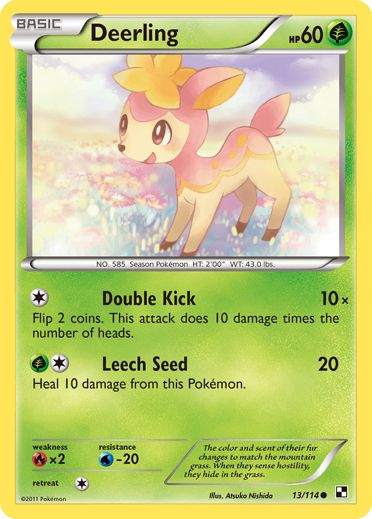 Deerling Black & White
