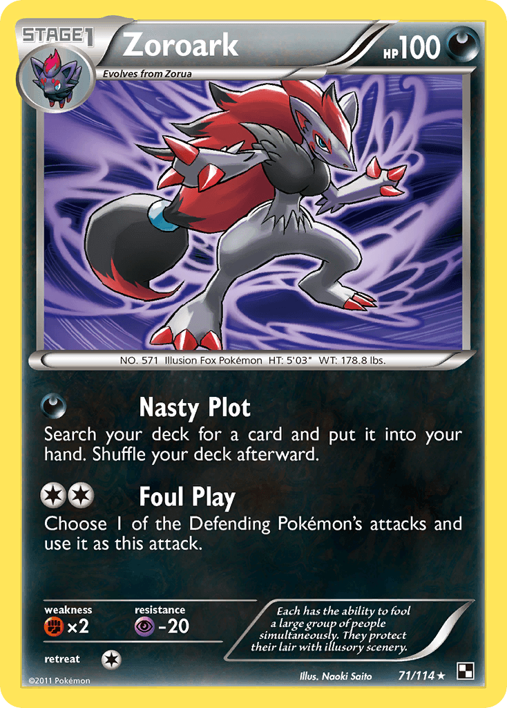 Zoroark Black & White