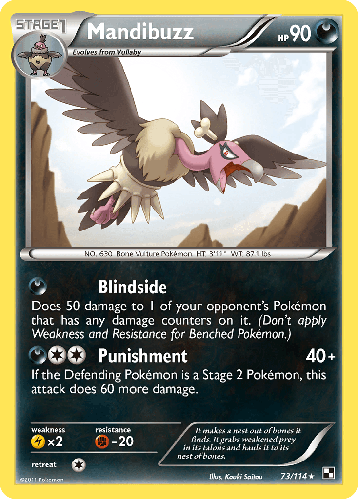 Mandibuzz Black & White