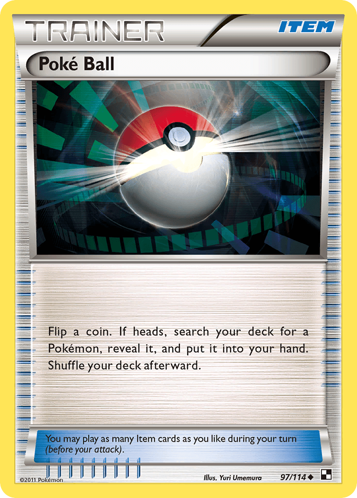 Poké Ball Black & White