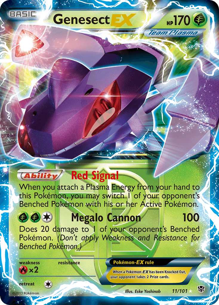 Genesect-EX Plasma Blast