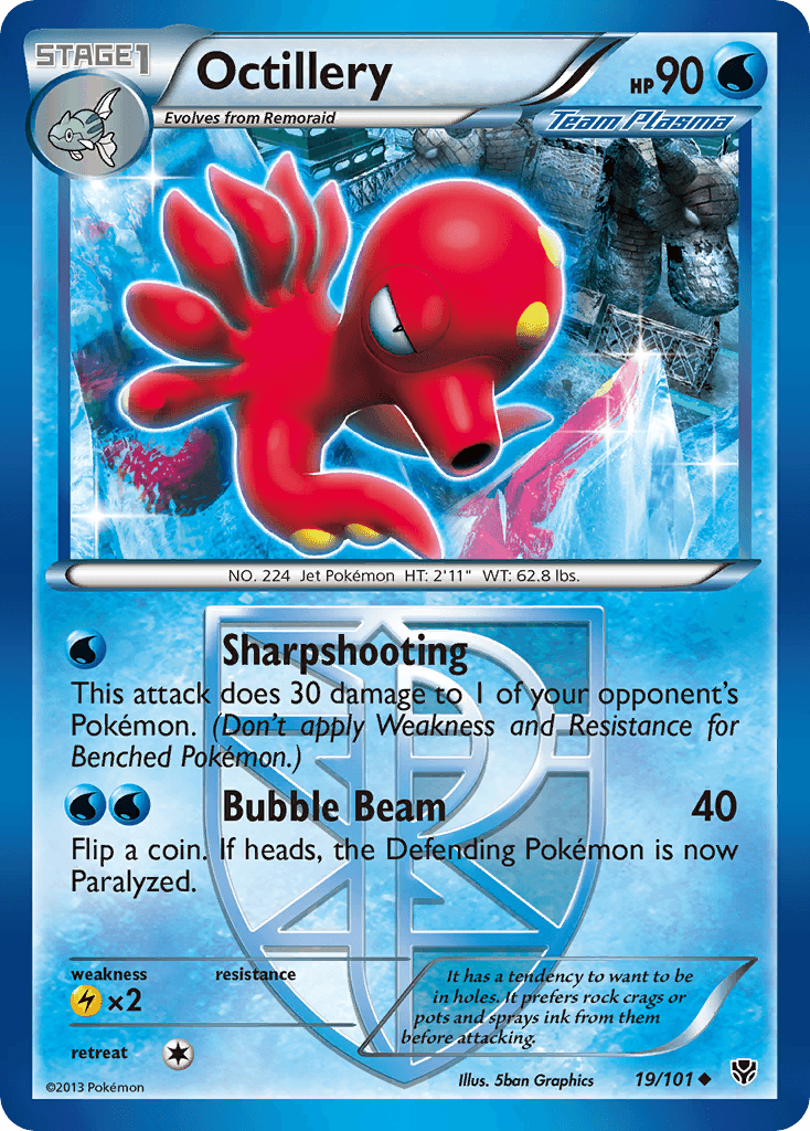 Octillery Plasma Blast