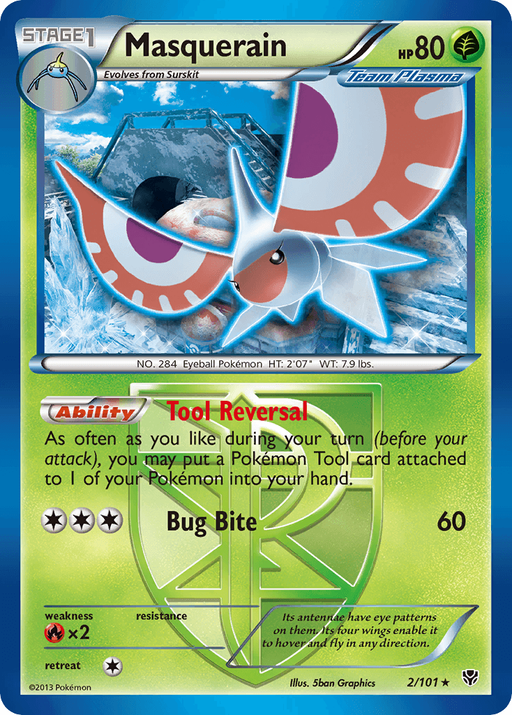 Masquerain Plasma Blast