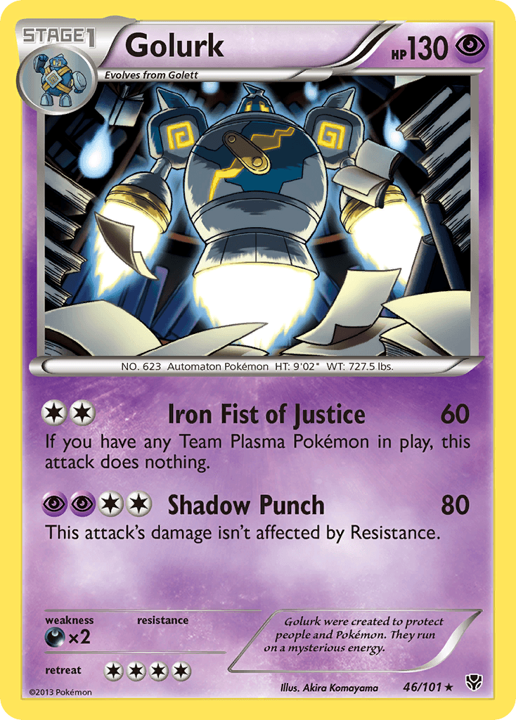 Golurk Plasma Blast