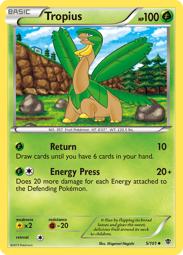 Tropius Plasma Blast
