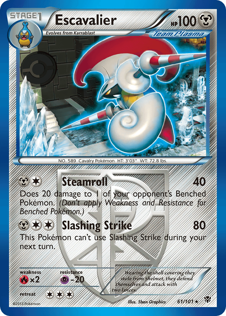 Escavalier Plasma Blast