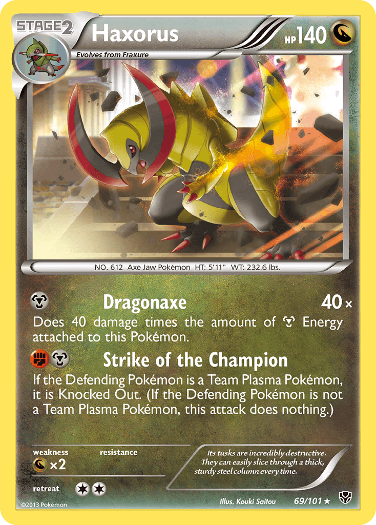 Haxorus Plasma Blast