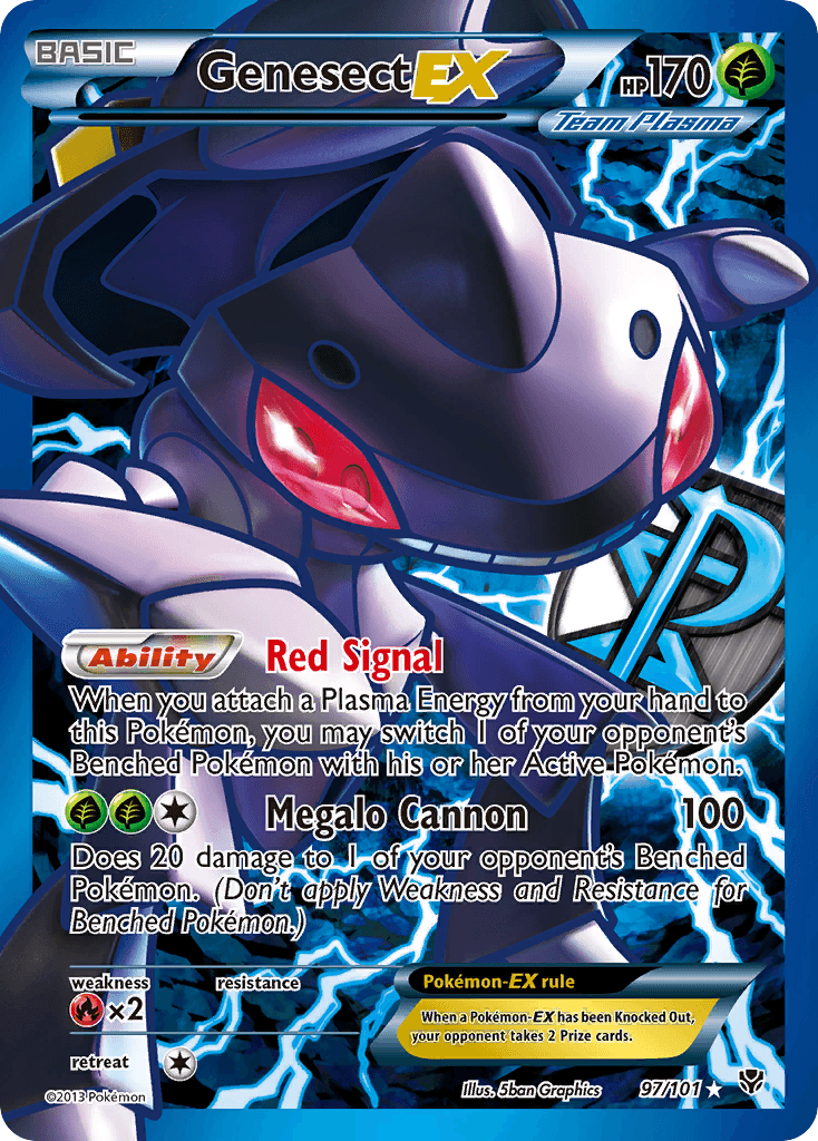 Genesect-EX Plasma Blast