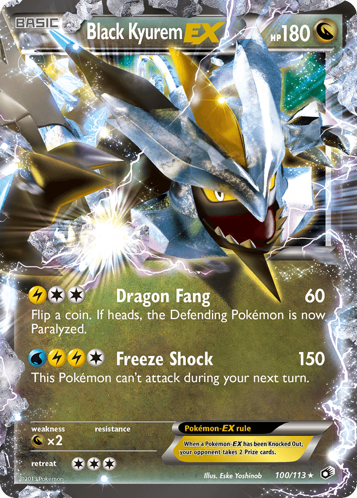Black Kyurem-EX Legendary Treasures