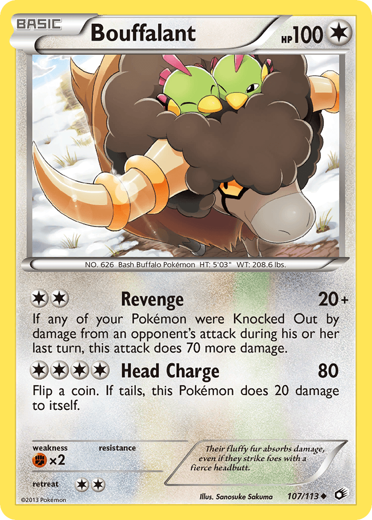 Bouffalant Legendary Treasures