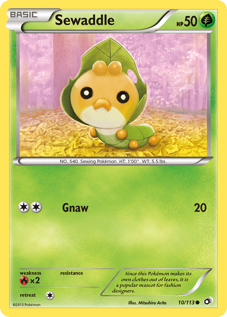Sewaddle Legendary Treasures