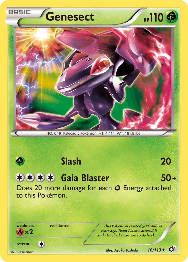 Genesect Legendary Treasures
