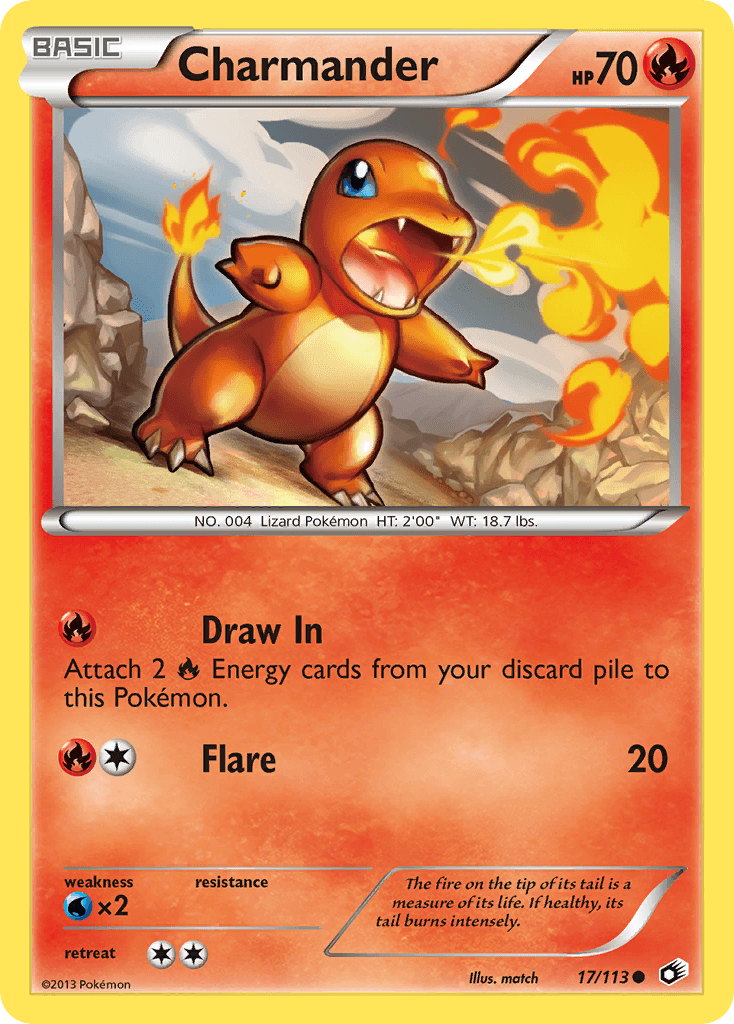 Charmander Legendary Treasures