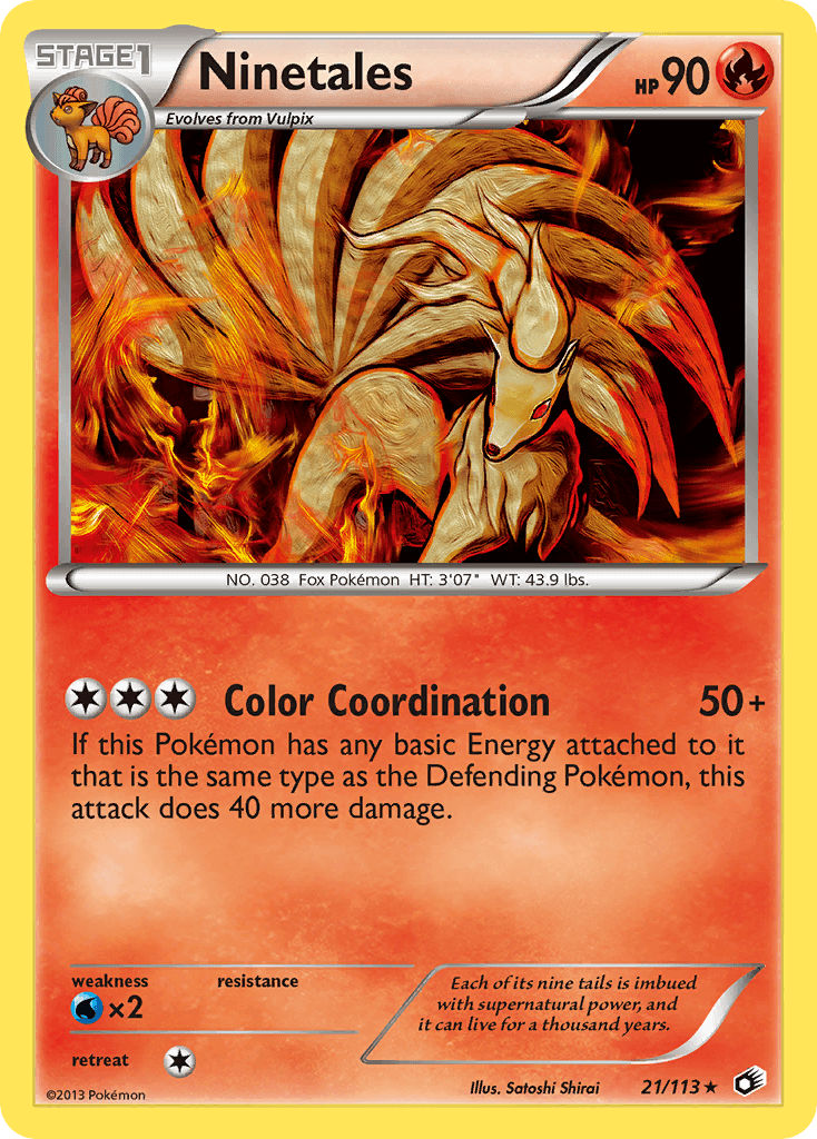 Ninetales Legendary Treasures