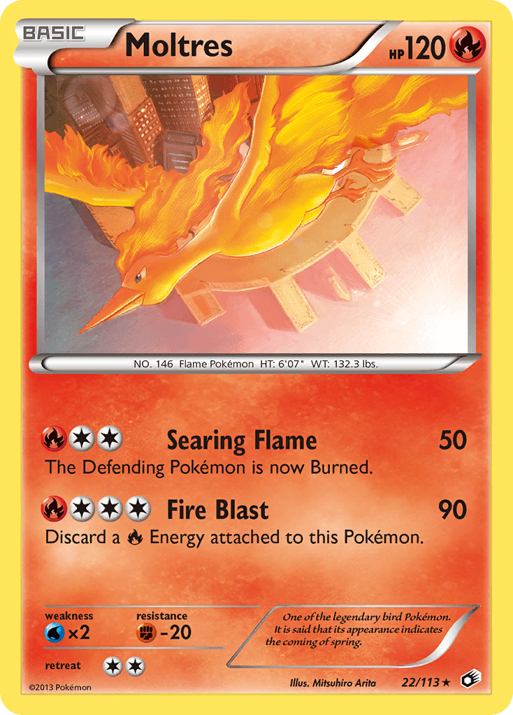 Moltres Legendary Treasures