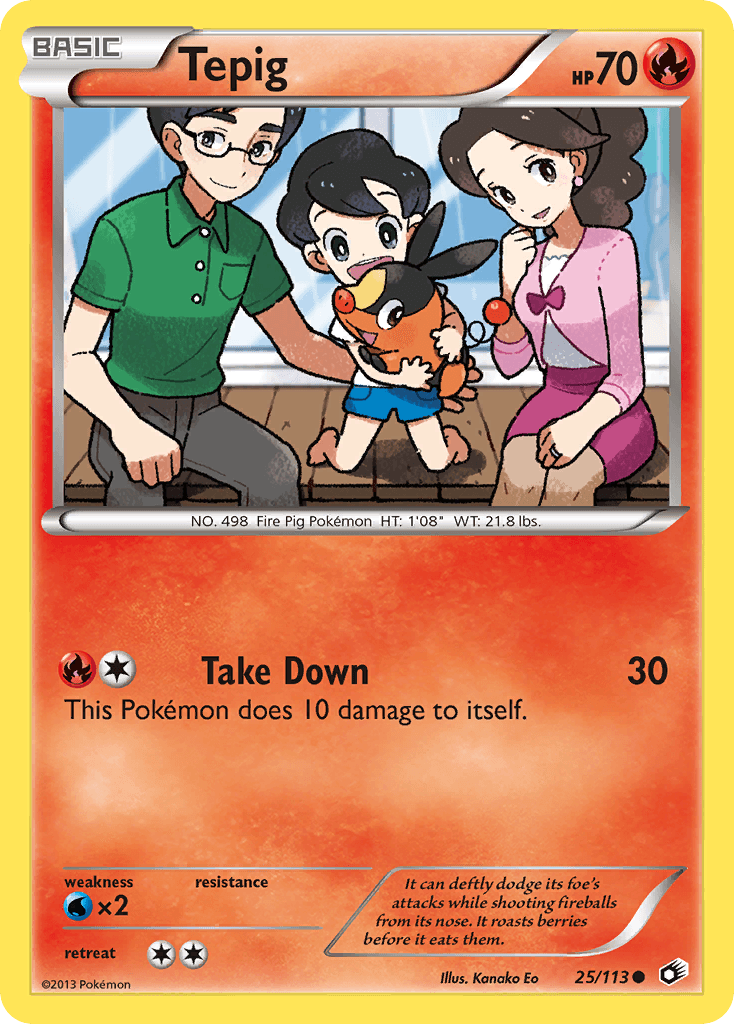 Tepig Legendary Treasures