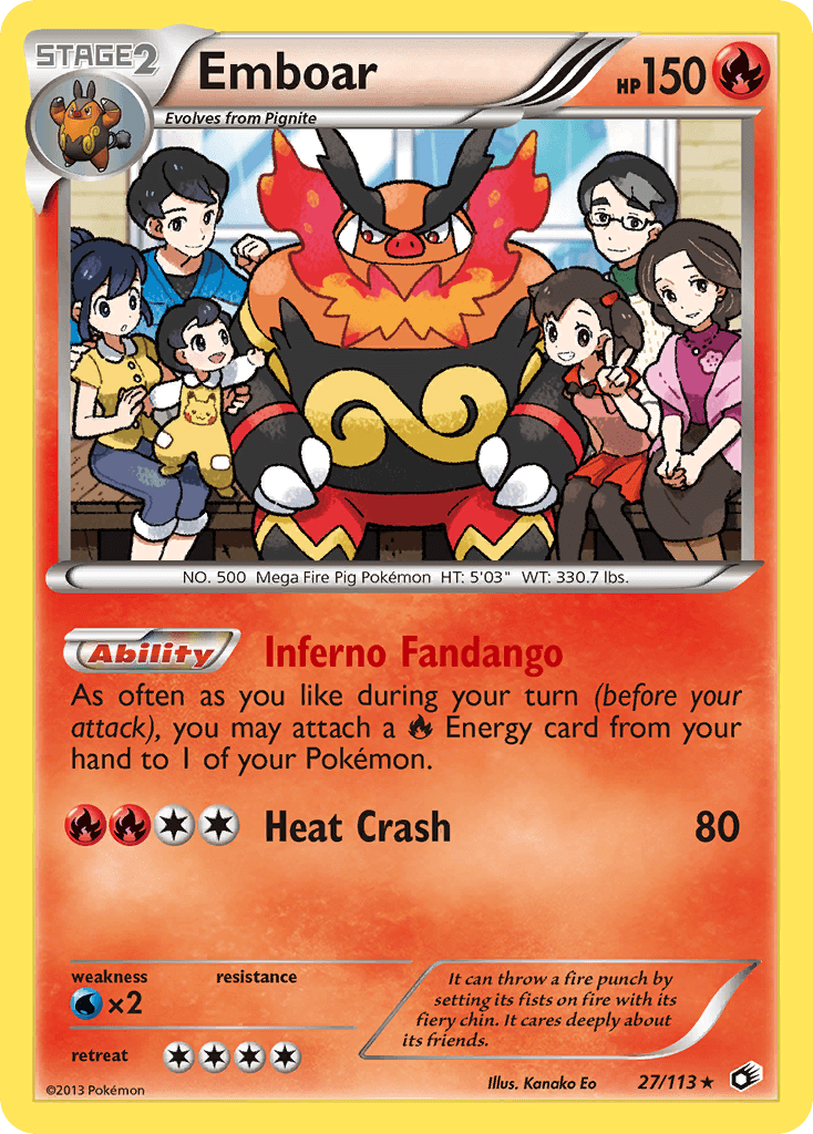 Emboar Legendary Treasures