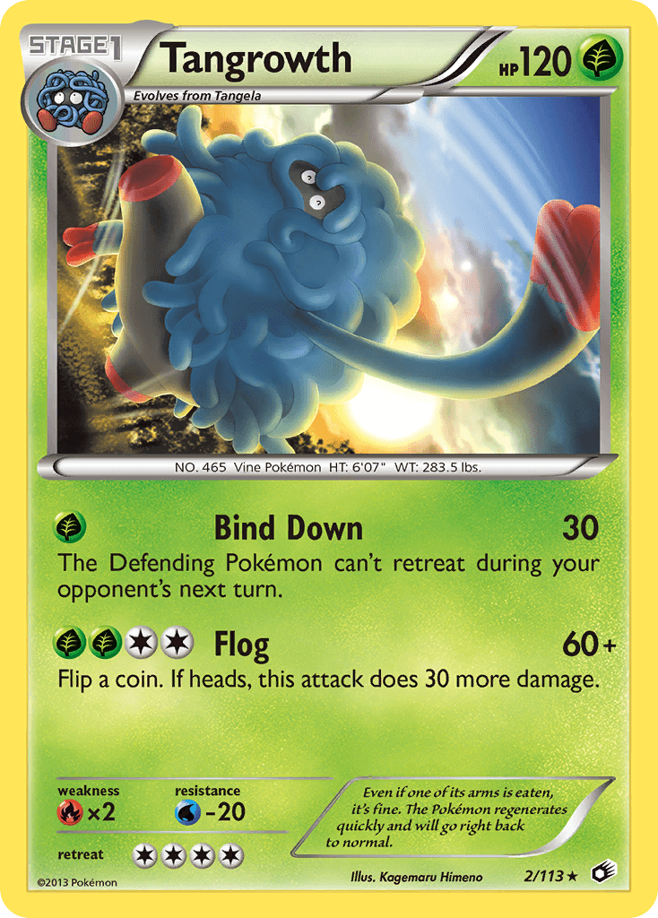 Tangrowth Legendary Treasures