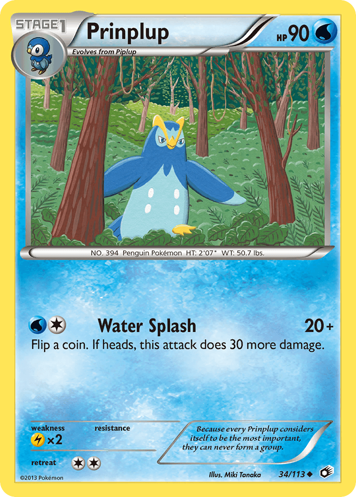 Prinplup Legendary Treasures