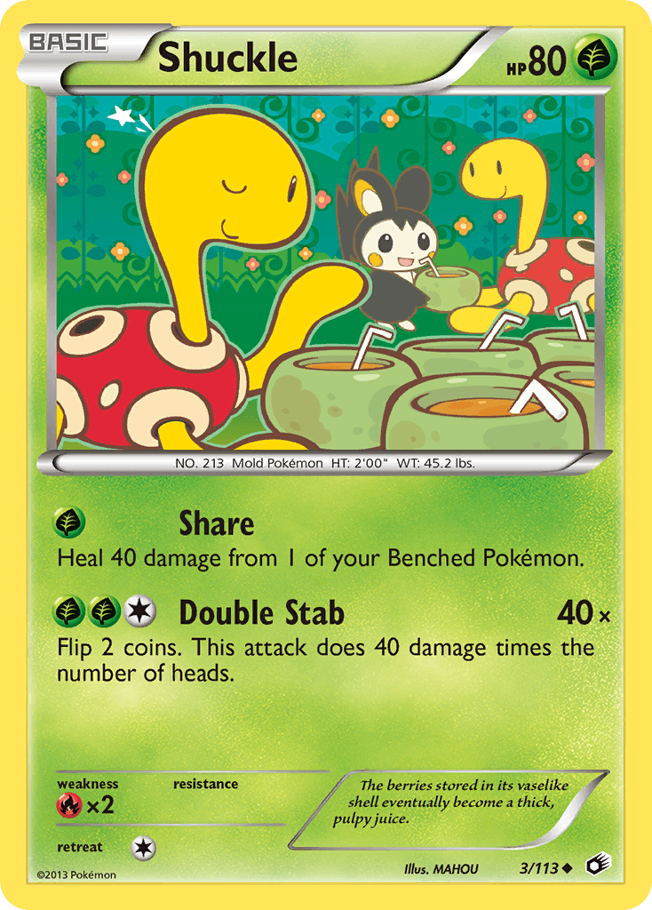 Shuckle Legendary Treasures