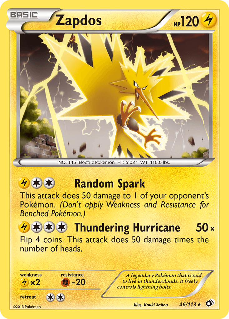 Zapdos Legendary Treasures