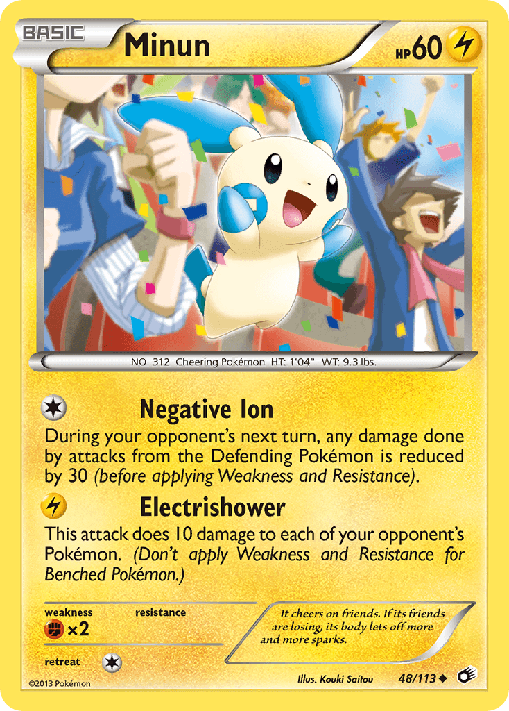 Minun Legendary Treasures