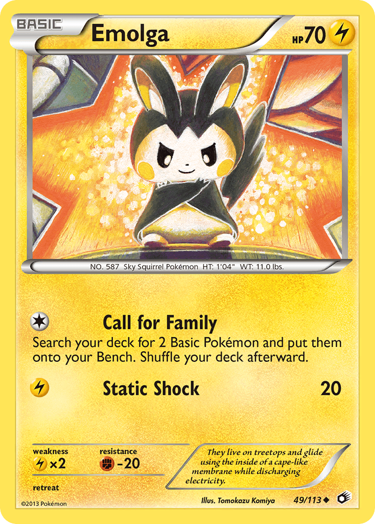 Emolga Legendary Treasures