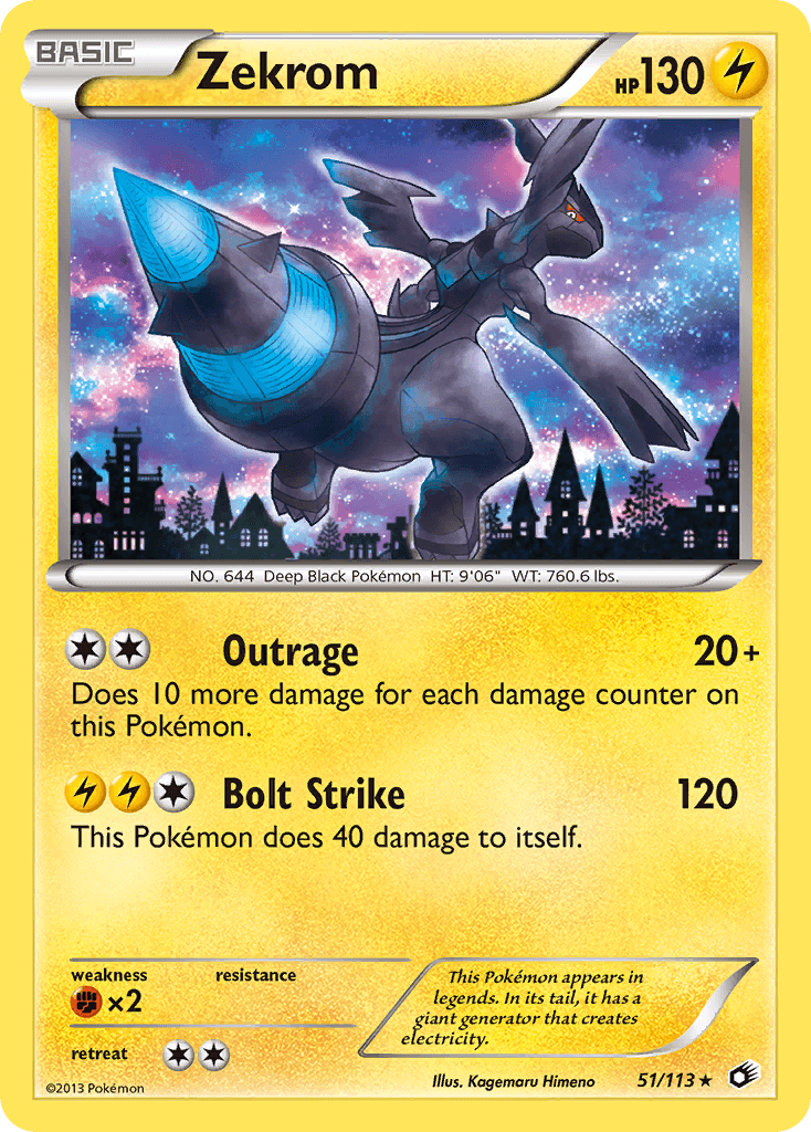 Zekrom Legendary Treasures