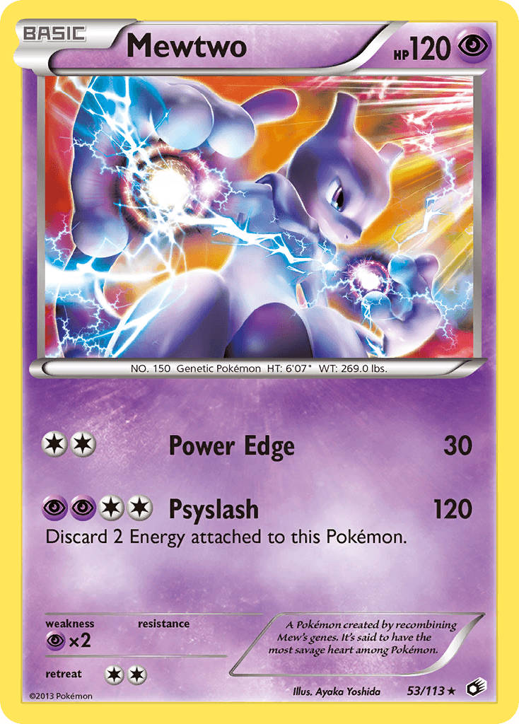 Mewtwo Legendary Treasures