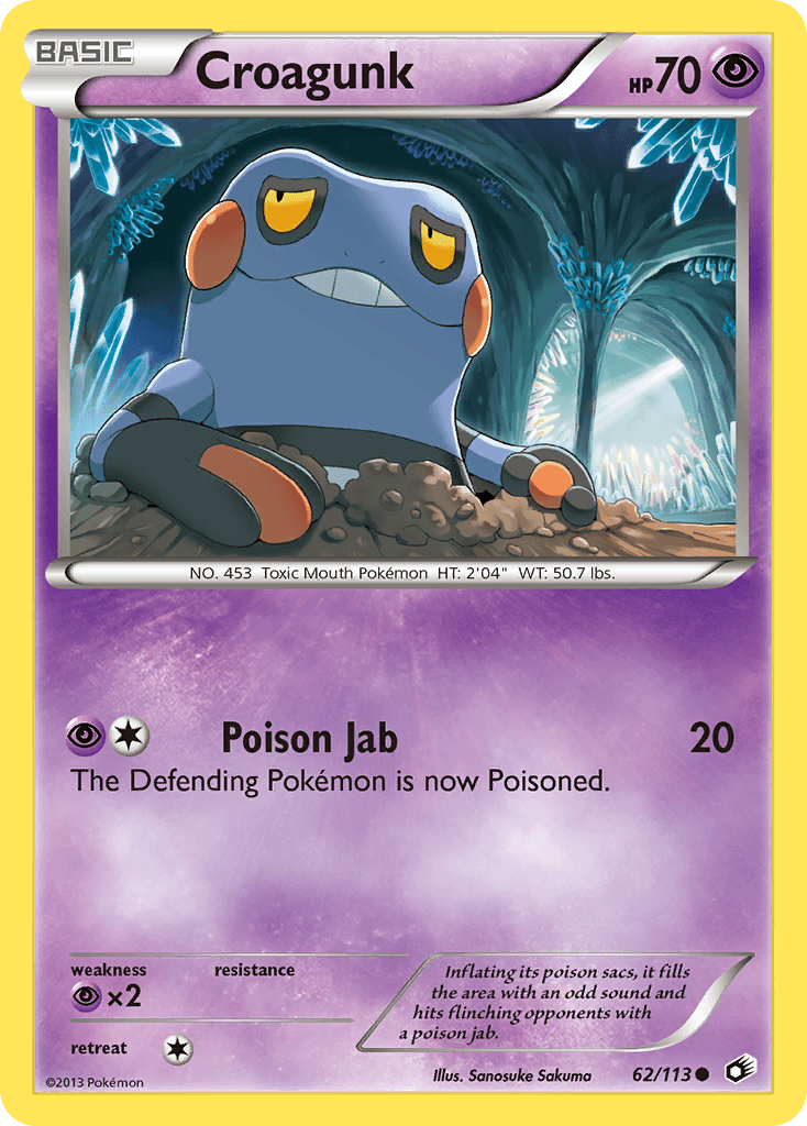 Croagunk Legendary Treasures