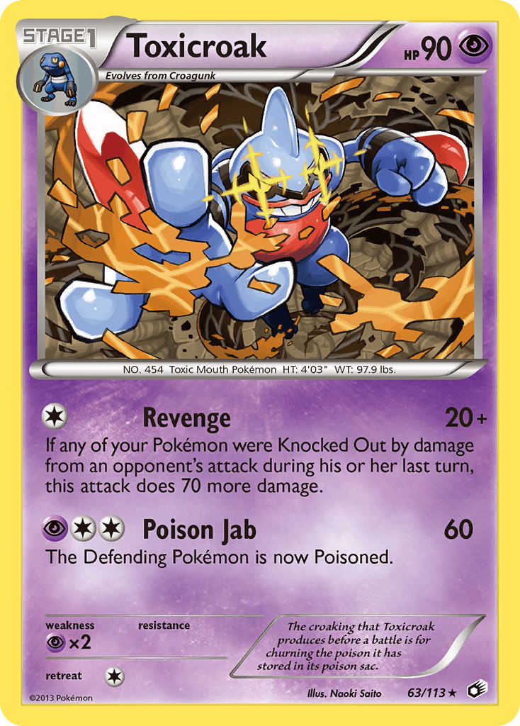 Toxicroak Legendary Treasures