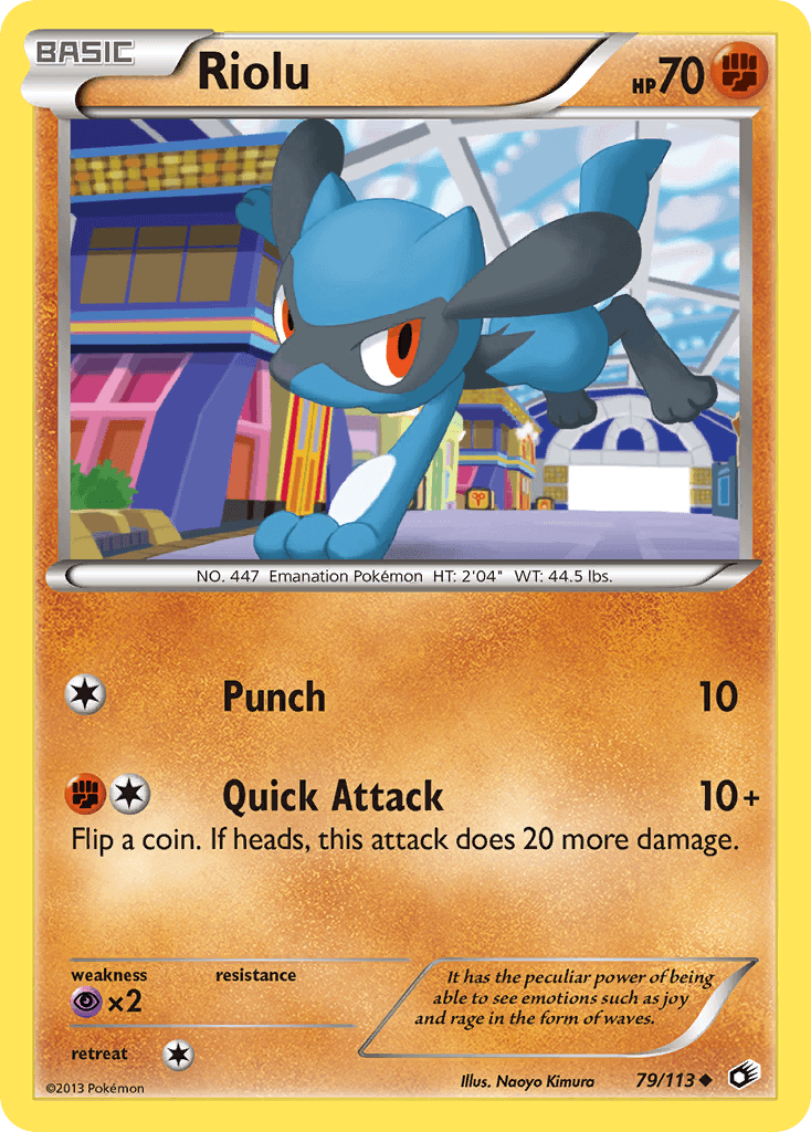 Riolu Legendary Treasures