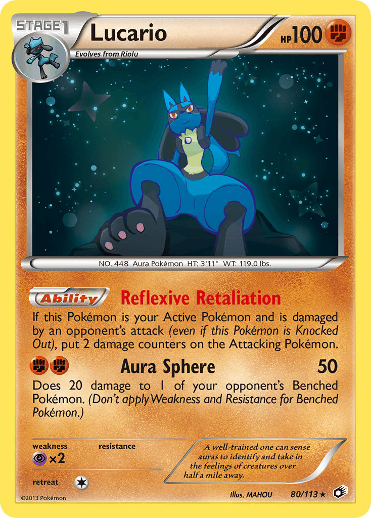 Lucario Legendary Treasures