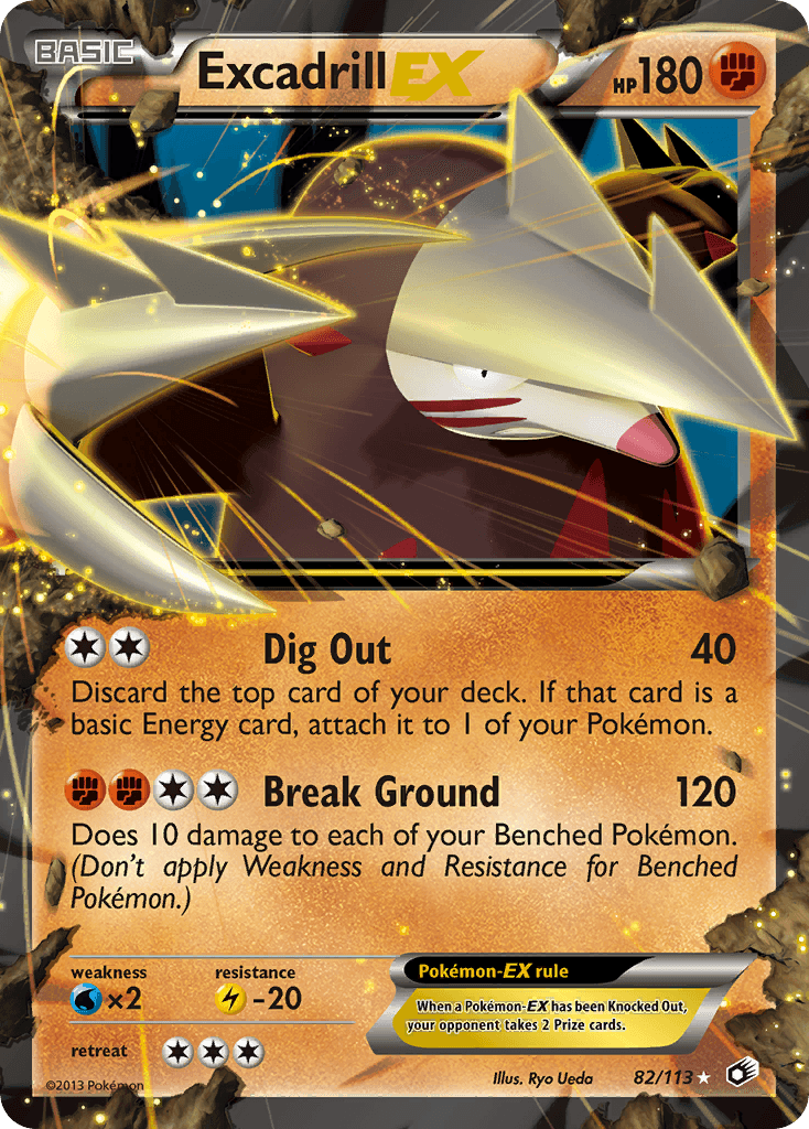 Excadrill-EX Legendary Treasures