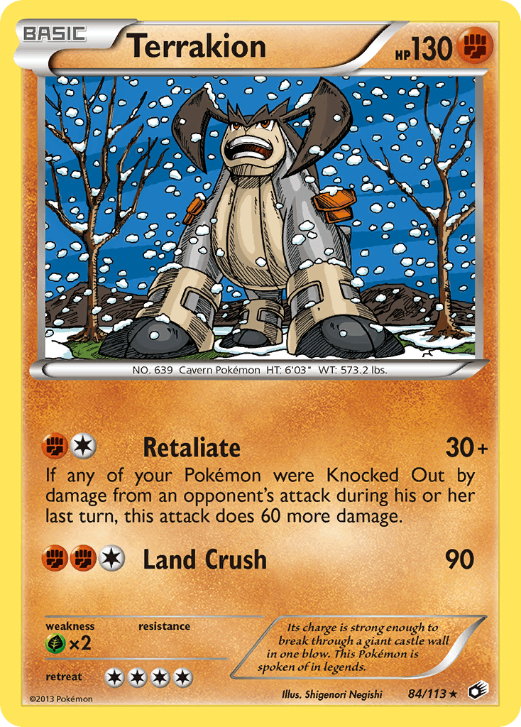 Terrakion Legendary Treasures