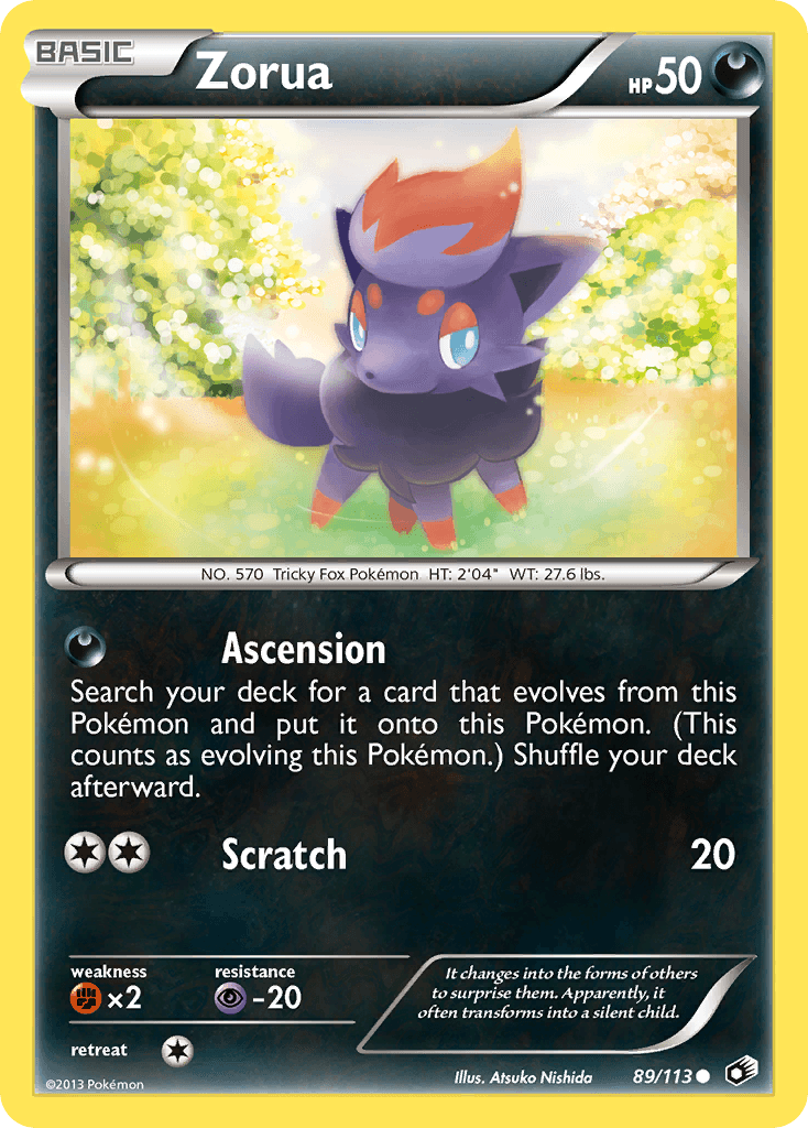 Zorua Legendary Treasures