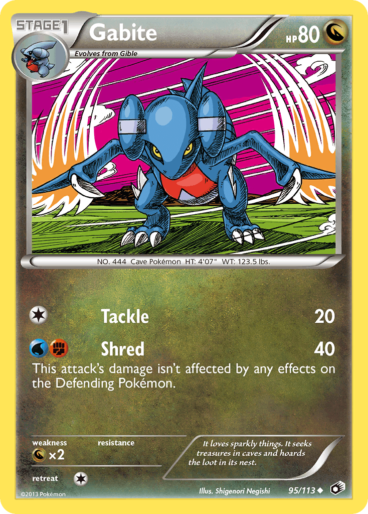 Gabite Legendary Treasures