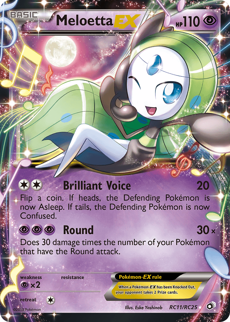 Meloetta-EX Legendary Treasures