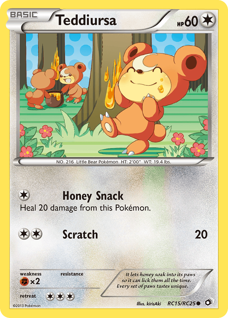 Teddiursa Legendary Treasures