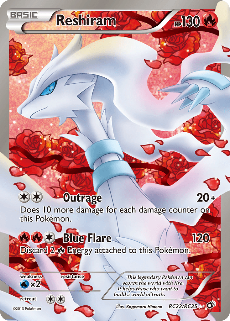 Reshiram Legendary Treasures