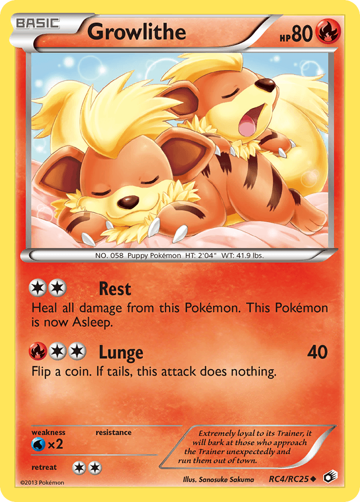 Growlithe Legendary Treasures