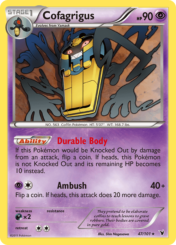 Cofagrigus Noble Victories