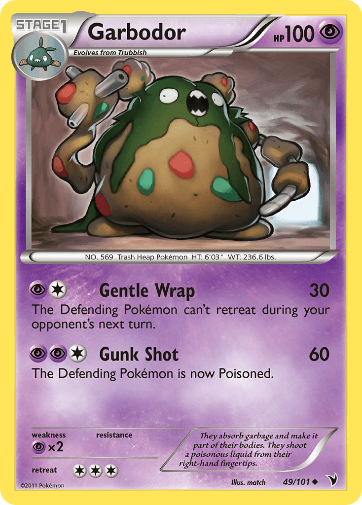 Garbodor Noble Victories