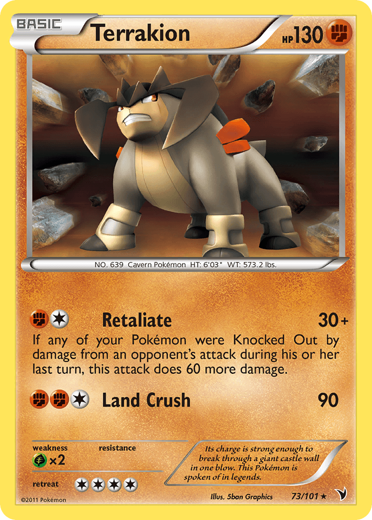 Terrakion Noble Victories