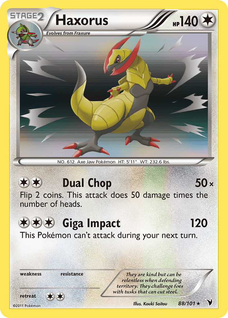Haxorus Noble Victories