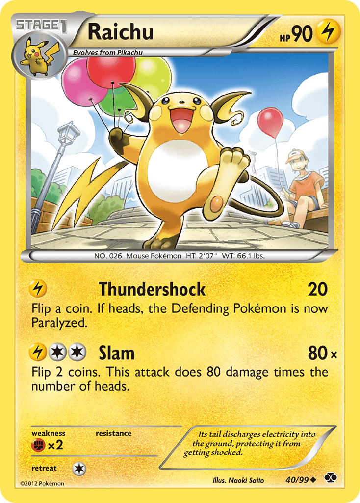 Raichu Next Destinies