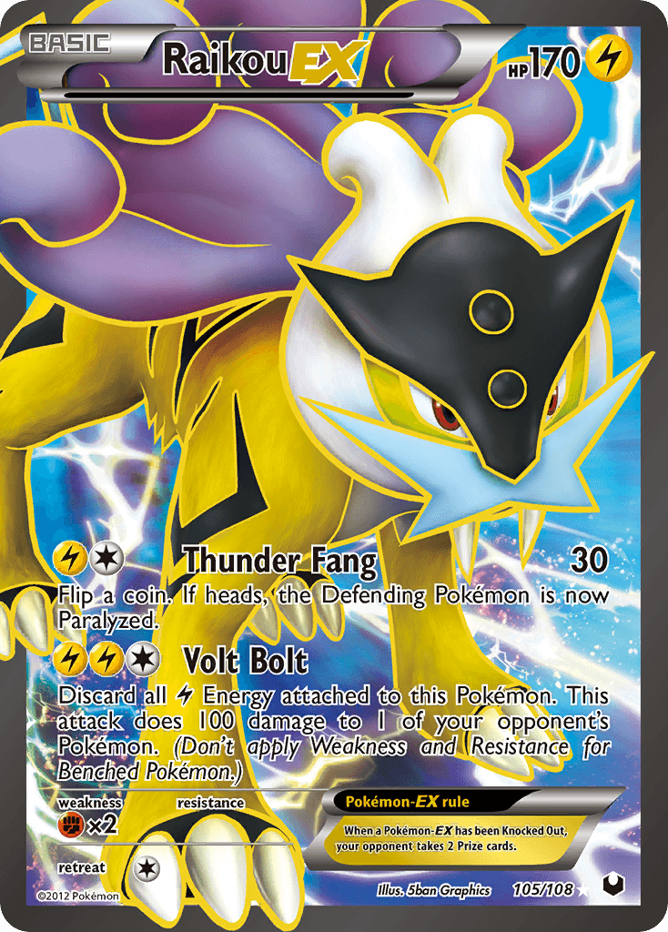 Raikou-EX Dark Explorers