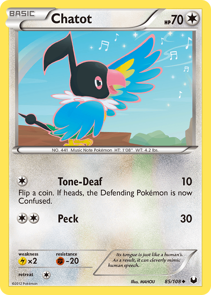 Chatot Dark Explorers